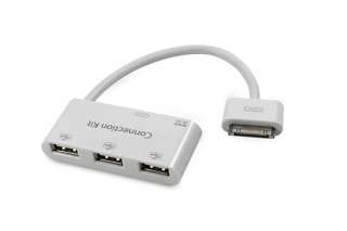 iPad USB 3 Ports hub Power data & camera connection kit for Keyboard 