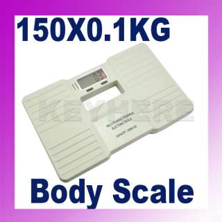 Portable Digital Bathroom Body Weight Scale 150 x 0.1KG  