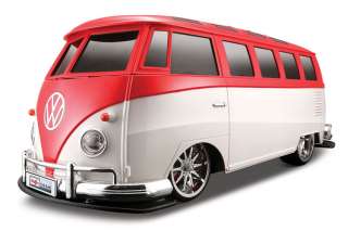 XL Maisto Tech R/C Modellauto VW Samba Bus mit Licht 110 rot Modell 