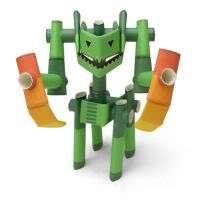 Awesome Piperoid Japanese Paper Pipe Action Robot Model  