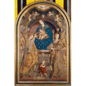 Kunstreproduktion Bernardino di Mariotto dello Stagno Maria mit Kind 