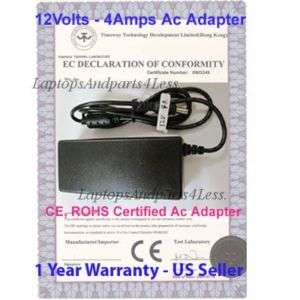 New Ac Adapter For Proview PL566 866 PRO758 LCD Monitor  