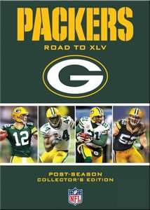 GREEN BAY PACKERS ROAD TO SUPER BOWL XLV New 4 DVD Set 4 Games 