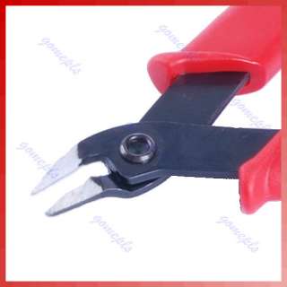 Mini 5 inch Electrical Crimping Plier Snip Cutter Hand Tool Red New 