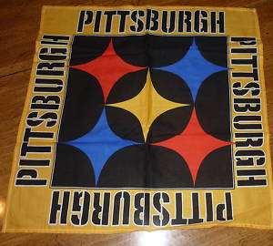 Pittsburgh Football Bandana BUY 2 GET 1 FREE FREE SHIP  