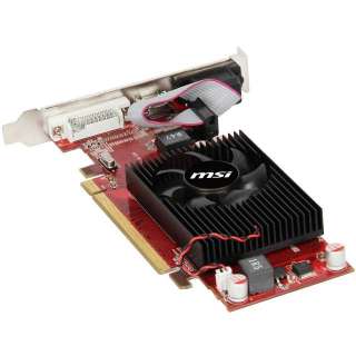 MSI R6450 MD2GD3/LP ATI Radeon HD6450 HD 6450 2GB Low Profile PCI E 