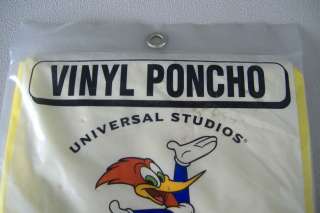WOODY WOODPECKER Lantz Universal Studios Vinyl PONCHO  