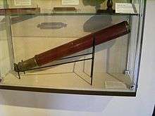 Dollond London mahogany telescope 18th century  