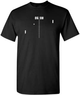 PONG T shirt VINTAGE ATARI ARCADE SHIRT RETRO 80s TEE  