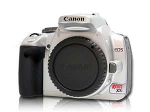 Canon EOS 400D Digital Rebel XTi 10.1 MP Digital SLR Camera   Silver 