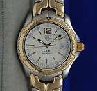 Mens / Gents Tag Heuer Link 18K Gold & SS Watch   White Dial   WT1150