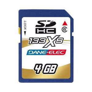 Dane Elec DA SD 13U 4096 R 4GB High Speed 133X Secure 