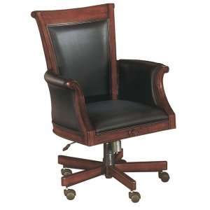 DMi Executive Leather High Back Chair: Office Products