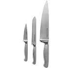 KITCHENAID 3 PIECE STAINLESS CHEFS KNIFE SET NEW IN PACKAGE