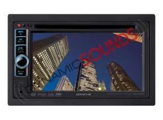 Kenwood DDX 3028   Double Din CD/DVD Player, 6 inch Touch Screen, USB 