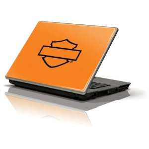  Orange Logo Silhouette skin for Generic 12in Laptop (10 