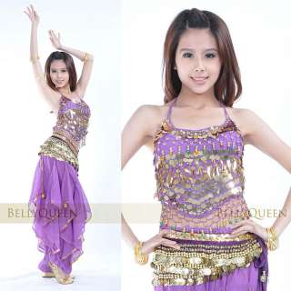   BELLY DANCE TABLIER COSTUME + ROTARY PANTALONS BD 025 COSTUME