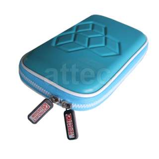 Nintendo 3DS Tasche, Hülle, Cover, Hard Case   aquablau / metallic 
