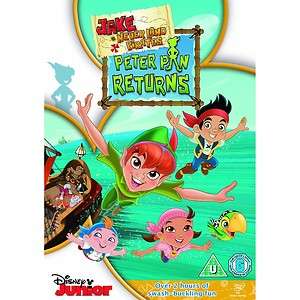   Jake and the Never Land Pirates Peter Pan Return NEW DVD