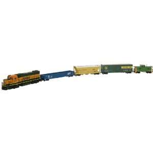 29539 MARKLIN HO Freight Train Set W NEW MOBIL STATION