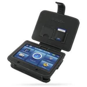 PDair Black Leather Book Style Case for HP iPaq 300 Series 