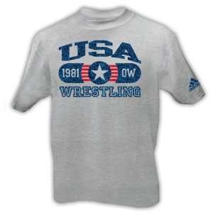 Adidas Wrestling USA T Shirt 