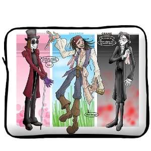  johnny depp 3 Zip Sleeve Bag Soft Case Cover Ipad case for 