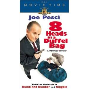  8 Heads in a Duffel Bag [VHS] Joe Pesci, Andy Comeau 