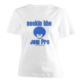 Rockin the Jew fro Shirt by deeksdigs  180498045