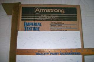 NIB Armstrong Vinyl Floor Tile Size 12 X 12 Square Quantity 18 Boxes 