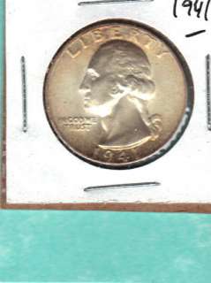 1941 Washington Silverl, SUPER HIGH GRADE FULL HAIR GEM BU COIN 