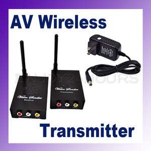 4GHz Channel WiFi Wireless Audio/Video Sender Transmitter Receiver 