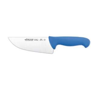   Inch 170 mm 2900 Range Wide Blade Butcher Knife, Blue Kitchen
