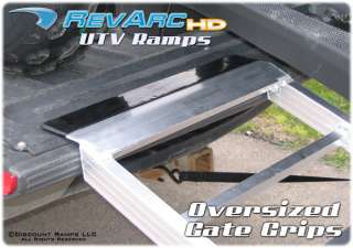 90 x 64 REVARC TRIFOLD ATV UTV GOLF CART RAMP 2100 LB  