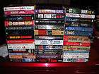 ACTION ADVENTURE HORROR THRILLER 50 VHS LOT Some NEW SEALED  