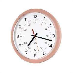  14 Diameter Wall Clock with Acrylic Cover Bezel Finish 
