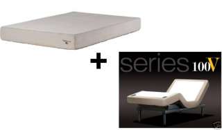   adjustable bed & Spirit Sleep 8 Embrace memory foam mattress  