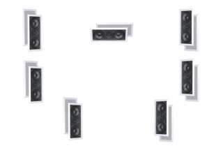   IN WALL 7 SPEAKER SURROUND SOUND HOME THEATER.Home Audio System  