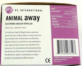 P3 P7810 Motion Activated Animal Away/ CAT Repellant 751549078103 