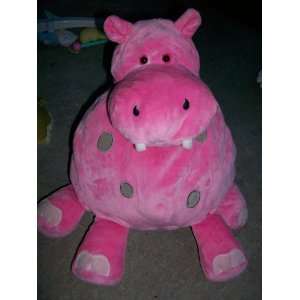  14 Plush Pink Hippo Toy, By Animal Alley Toys & Games