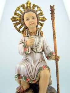 Baby Jesus Santo Niño de Gracia Statue Figure Figurine King Crown 
