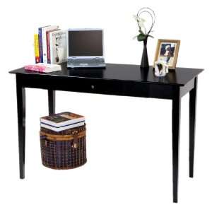   Dark Walnut Computer Desk/ Writing Desk w/ Drawer