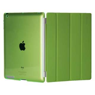   Magnetic Smart Front Cover + Back Hard Case for new Apple iPad 2 ipad2