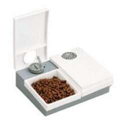 PetSafe Two Meal Automatic Pet Feeder White Small PF2 19  