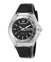 TechnoMarine Watch, Cruise Original 40mm Black and White Silicone 