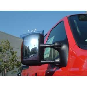   Towing Mirrors & with Signals) ABS Chrome Mirror Insert Accent Cover