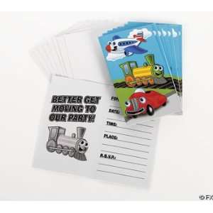  Planes Trains and Autos Invitations Health & Personal 