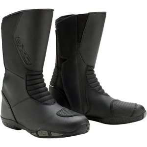 AXO Q GT WP Mens On Road Motorcycle Boots   Black / Size 
