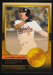  Series 1 Golden Greats GG 44 Cal Ripken Jr. Baltimore Orioles  