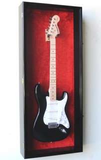 Fender Acoustic Guitar Display Case Cabinet Rack w/ LED  